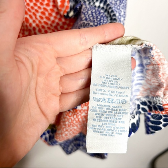 Boden Womens Colorful Abstract Print Sleeveless Tank Top 4 - Picture 7 of 8